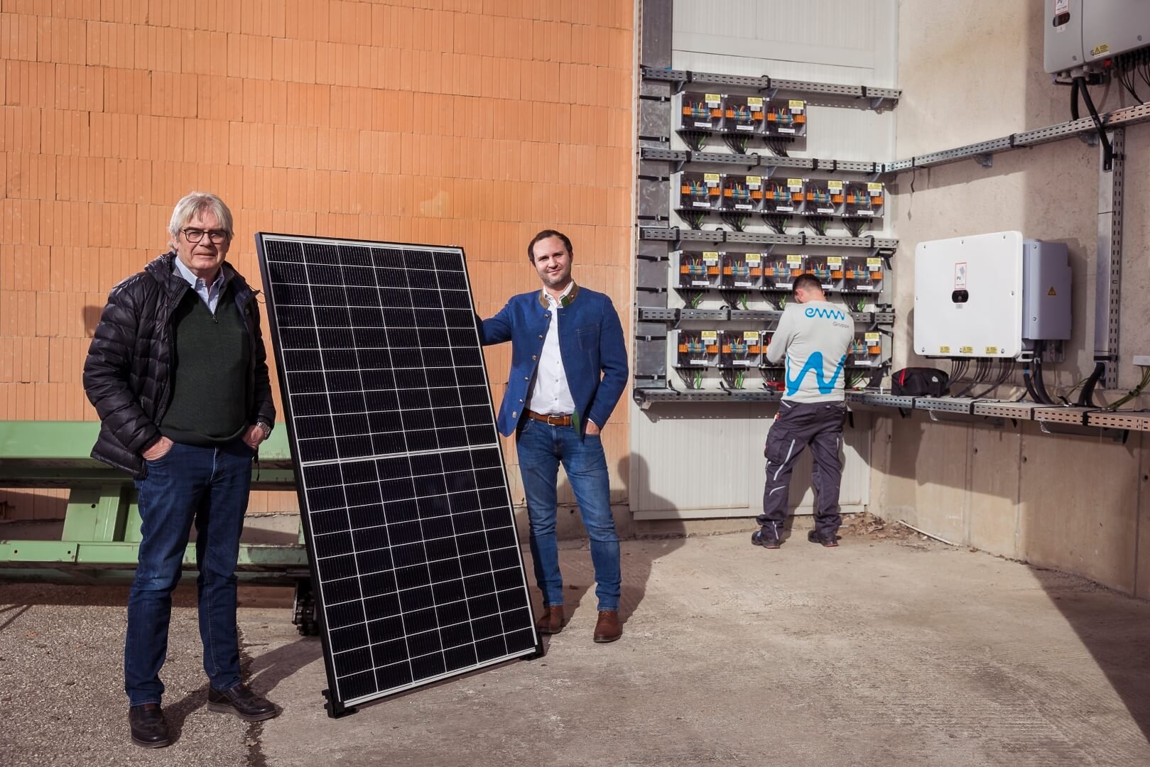 Photovoltaik Anlage Ziegelwerk Pichler Wels