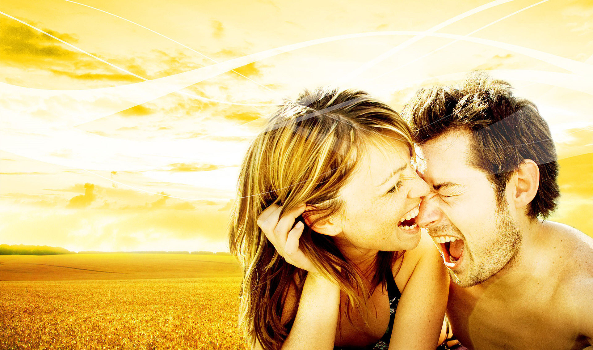 Mea Solar Imagebild Mann und Frau lachend